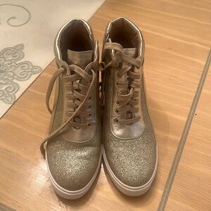 Paolo Glitz Wedge Sneaker